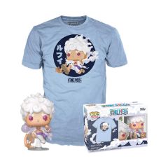 Picture of Funko Pop! & Tees: One Piece - Luffy Fifth Gear Vinyl Figure & T-Shirt (S)