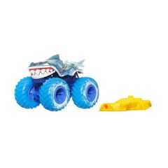 Picture of Mattel Hot Wheels Monster Trucks: Sharks vs. Dinos - Great Bite 2025 Die-Cast Vehicle (JCF03)