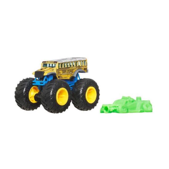 Picture of Mattel Hot Wheels Monster Trucks: Totally Tooned - Too S'Cool Die-Cast Vehicle (JCD96)