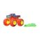 Picture of Mattel Hot Wheels Monster Trucks: Shark vs. Dinos - Bigfoot Die-Cast Vehicle (JCD92)