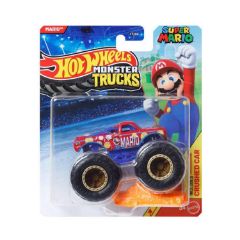 Picture of Mattel Hot Wheels: Monster Trucks Super Mario - Mario Die-Cast Vehicle (JDP83)