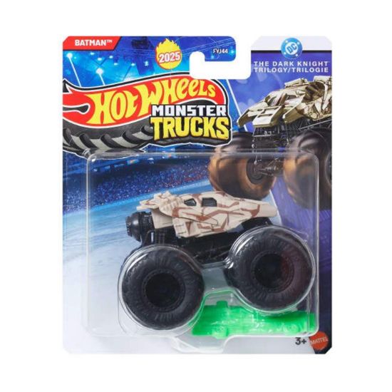 Picture of Mattel Hot Wheels Monster Trucks DC: The Dark Night Trilogy - Batman 2025 Die-Cast Vehicle (JCF06)