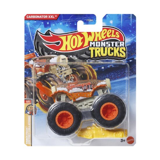 Picture of Mattel Hot Wheels Monster Trucks: Snack Pack - Carbonator XXL Die-Cast Vehicle (JDP93)