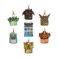 Picture of Loungefly Dreamworks How To Train Your Dragon Mystery Mini Backpack Bag Charms - Ea (DWBC0001-EA)