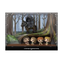Picture of Funko Pop! Moments Deluxe: The Lord of the Rings - The Fellowship of The Ring - Ringwraith / Frodo / Pippin / Samwise / Merry #09 Vinyl Figure