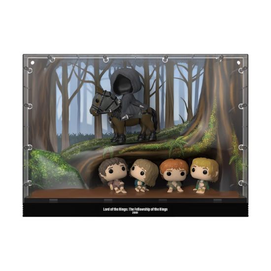 Picture of Funko Pop! Moments Deluxe: The Lord of the Rings - The Fellowship of The Ring - Ringwraith / Frodo / Pippin / Samwise / Merry #09 Vinyl Figure