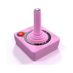 Picture of Atari Pac-Man: CX40+ Wireless Joystick - Pinky