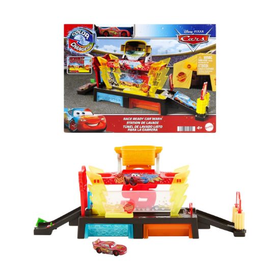 Picture of Mattel Disney Cars: Color Changers - Race Ready Car Wash (JBM70)