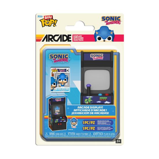 Picture of Funko Bitty Pop! Arcade: Sonic The Hedgehog - Sonic with Ring Vinyl Figure