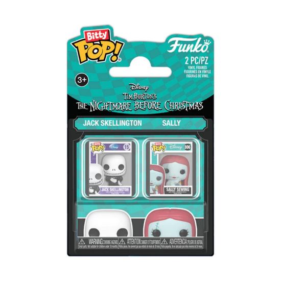 Picture of Funko Bitty Pop! 2-pack Disney: The Nightmare Before Christmas - Jack & Sally Vinyl Figures