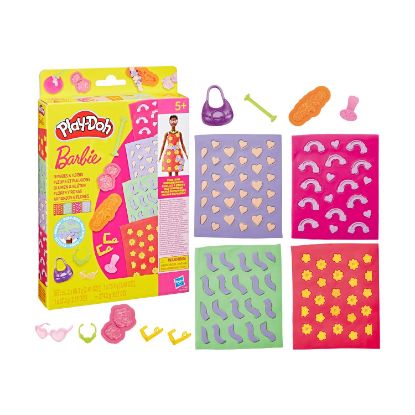 Picture of Hasbro Play-Doh: Fashion - Barbie Designer Patterns Packs Flowers And Florals (G1363)