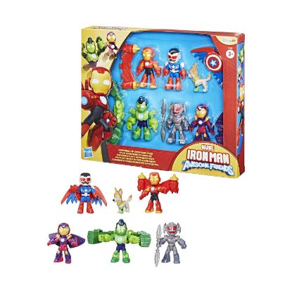 Picture of Hasbro Marvel Iron Man And His Awesome Friends: Armored Up Avengers Pack - Figures (G1255) *