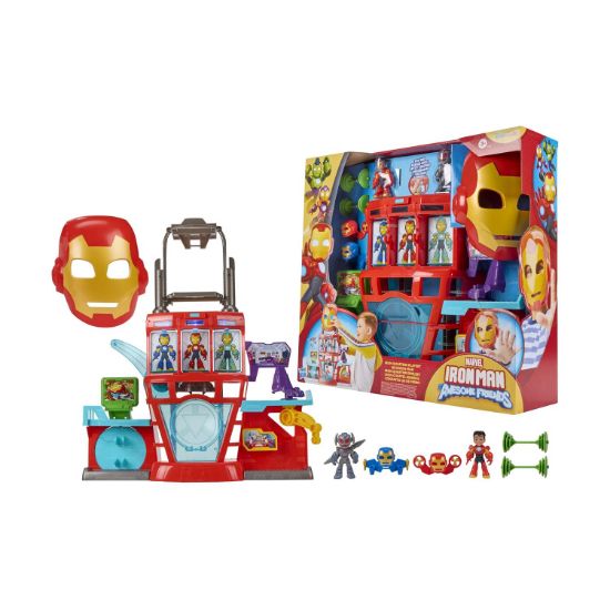 Picture of Hasbro Iron Man And His Awesome Friends: Vehicles And Playsets - IQ Playset (G1259)