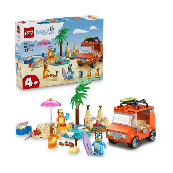 Picture of Lego® Bluey: Bluey's Beach & Family Car Trip (11202)