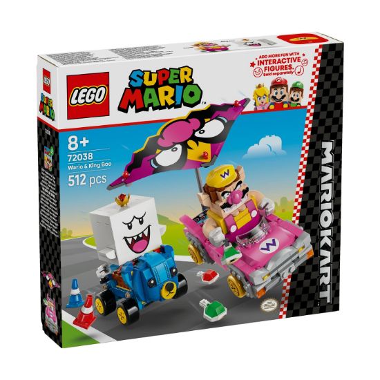 Picture of Lego® Super Mario: Mario Kart - Wario & King Boo(72038)