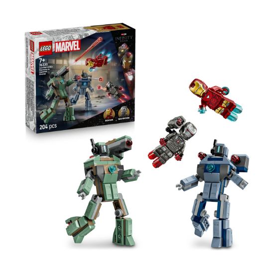 Picture of Lego® Super Heroes Marvel: The Infinity Saga - Iron Man & War Machine vs. Hammer Drones (76320)