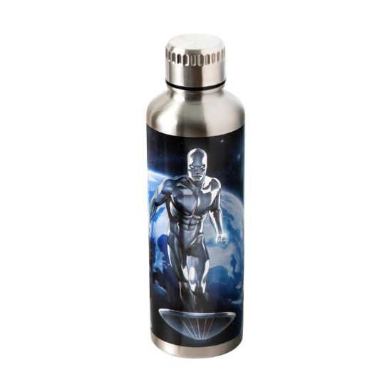 Picture of Paladone: Fantastic 4 - Silver Surfer Metal Water Bottle (PP14787MU)