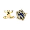 Picture of Carat Shop Harry Potter - Stud Earring Set Time Turner, Chocolate Frog, Glasses & Lightning Bolt (WE0106)
