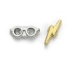 Picture of Carat Shop Harry Potter - Stud Earring Set Time Turner, Chocolate Frog, Glasses & Lightning Bolt (WE0106)
