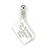 Picture of Carat Shop Harry Potter - Hogwarts Acceptance Letter Slider Charm  Silver (HP0017)