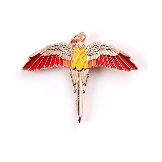Picture of Carat Shop Harry Potter - Rose Gold Plated Fawkes Pinbadge (HPPB0113)