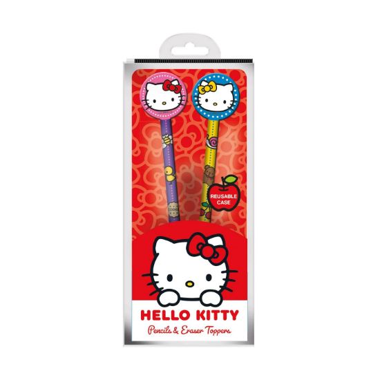 Picture of Pyramid: Hello Kitty - Sisters (Set of 2) Pencil & Eraser Toppers (SR2401841)