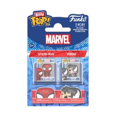 Picture of Funko Bitty Pop! 2-Pack: Spider-Man - Spider-Man & Venom Vinyl Figures