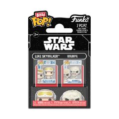 Picture of Funko Bitty Pop! 2-Pack: Star Wars - Luke Skywalker & Wampa Vinyl Figures