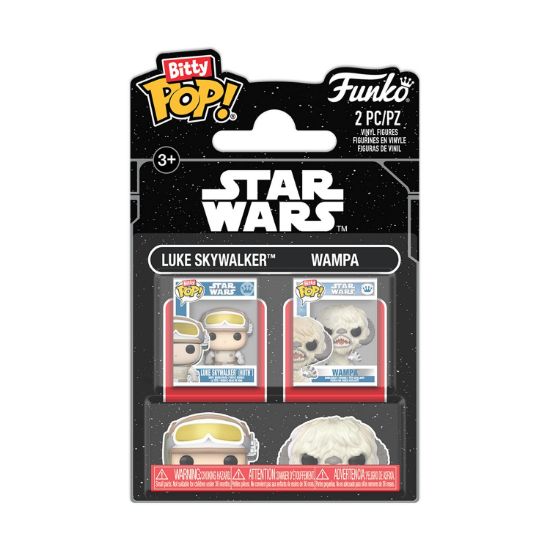 Picture of Funko Bitty Pop! 2-Pack: Star Wars - Luke Skywalker & Wampa Vinyl Figures