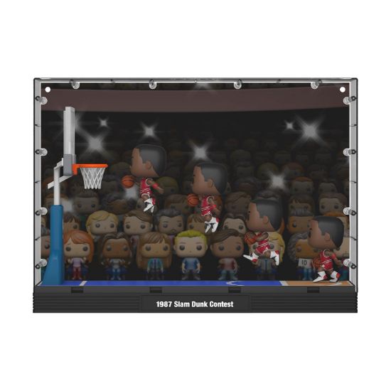 Picture of Funko Pop! Moments Deluxe: Chicago Bulls - Michael Jordan (1987 Dunk Contest) #209 Vinyl Figure