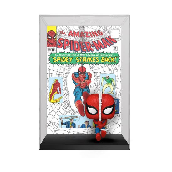 Picture of Funko Pop! Comic Covers: Spider-Man - The Amazing Spider-Man "Spidey Strikes Bak" #72 Vinyl Figure