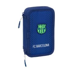 Picture of Safta F.C. Barcelona - Navy Blue Double Filled Pencil Case 28 Pcs.