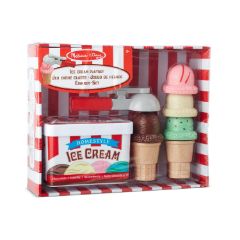 Picture of Melissa & Doug Pretend Play: Wood - Scoopstick Icecream Cone (6074871)