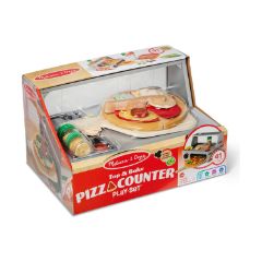 Picture of Melissa & Doug Pretend Play: Wood - Top Bake Pizza Counter (6074890)