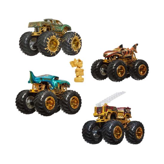 Picture of Mattel Hot Wheels: Monster Trucks - Bigfoot Trophy Champions (JDV96)