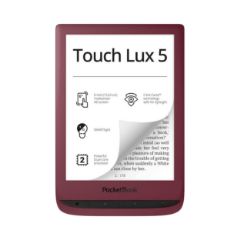 Picture of PocketBook Touch Lux 5 - Ruby Red (PB628-R-WW)