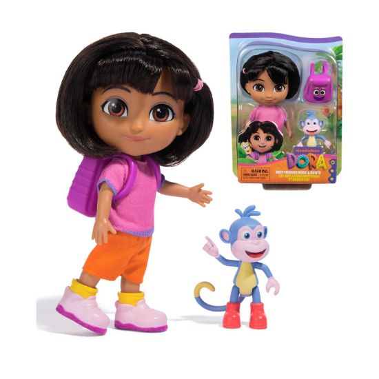 Picture of Spin Master Dora: Dora Κούκλα 15 εκ. Boots και Σακίδιο (6071800)