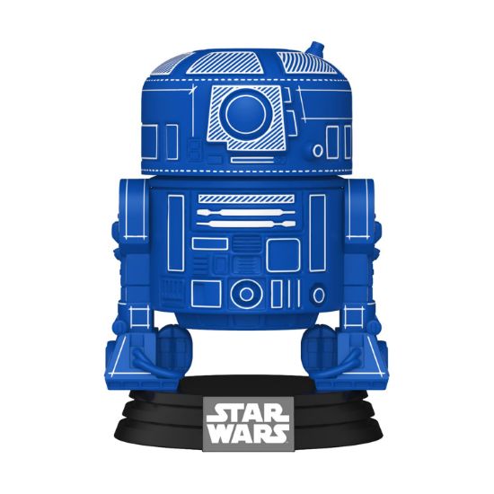 Picture of Funko Pop! Star Wars: Star Wars - R2-D2 Blueprint #798 Vinyl Figure
