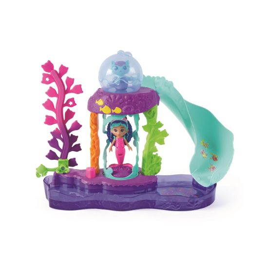 Picture of Spin Master Gabby's Dollhouse: The Movie - 'MerCat's' Colorful Kitty Aquarium Playset (6074401)