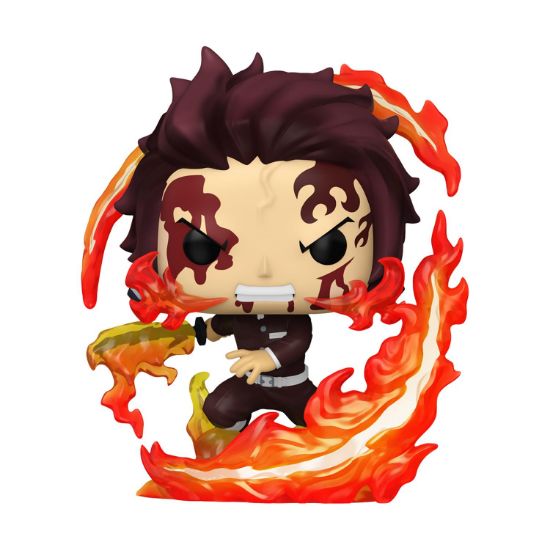 Picture of Funko Pop! Plus: Demon Slayers - Tanjiro (Dancing Flash) #2041 Vinyl Figure