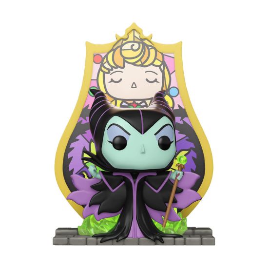Picture of Funko Pop! Deluxe: Sleeping Beauty - Maleficent (Stained Glass) #1610 Vinyl Figure