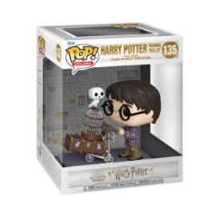 Picture of Funko Pop! Deluxe: Harry Potter - Harry Potter Pushing Trolley #135 Vinyl Figure