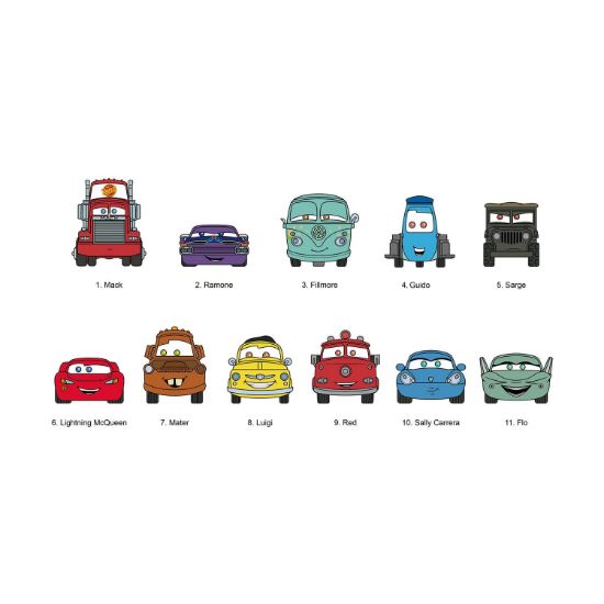 Picture of Monogram Disney: Cars (Series1) (Blind Bag/Random) 3D Foam Bag Clips Figures (21885)