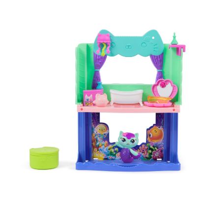 Picture of Spin Master Gabby's Dollhouse Movie: 'MerCat's' Spa-awesome Bathroom Playset (6074306) *