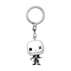 Picture of Funko Pocket Pop!: The Nightmare Before Christmas (Patchwork) - Jack Skellington Vinyl Figure Keychain