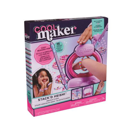 Picture of Spin Master Cool Maker: Cool Maker Στούντιο Βραχιολιών 
Stack’D Heishi (6072592)