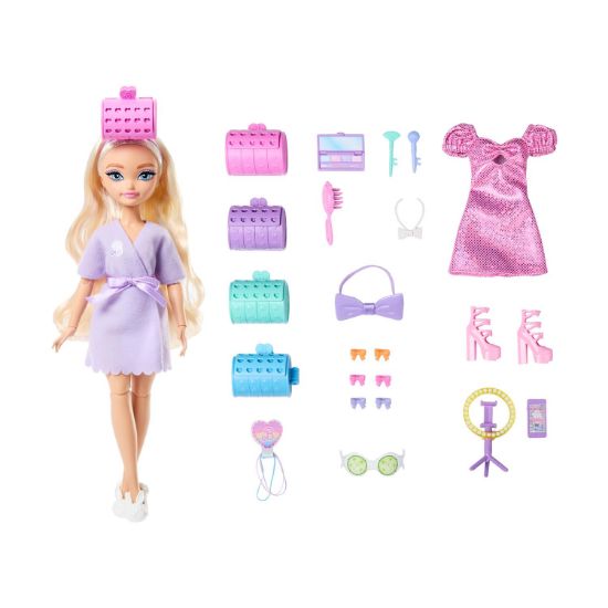 Picture of Mattel Barbie: Dream Besties Hair Play #Get Ready With Me Barbie: Dream Besties #Grwm - Barbie: Malibu (JGG38)