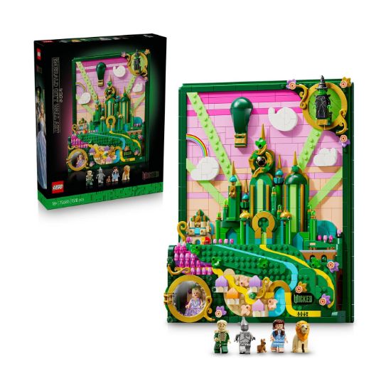 Picture of LEGO® Wicked: Emerald City Wall Art (75685)