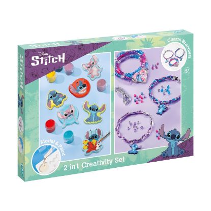 Picture of Totum: Disney Stitch - 2 In 1 Creativity Set - Charm Bracelets (TT700178)