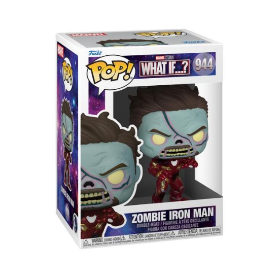 Picture of Funko Pop! Marvel: What If...? - Zombie Iron Man #944 Bobble-Head Vinyl Figure